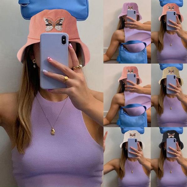 fashion women men butterfly embroidery foldable anti-sunburn summer autumn bucket sun hat cap bucket hat peludo 8.26, Blue;gray
fashion women men butterfly embroidery foldable anti-sunburn summer autumn bucket sun hat cap bucket hat peludo 8.26, Blue;gray