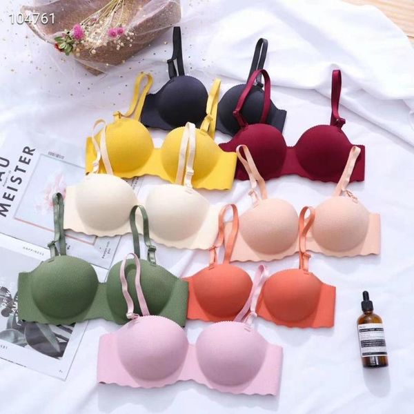 bras hantan for women push up no wire brassiere a b cup underwear bra lingerie candy one piece, Red;black
bras hantan for women push up no wire brassiere a b cup underwear bra lingerie candy one piece, Red;black