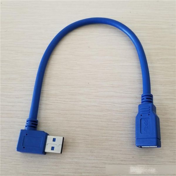 10pcs/lot 90 degree right angle usb 3.0 type a extension data cable male to female blue 30cm
10pcs/lot 90 degree right angle usb 3.0 type a extension data cable male to female blue 30cm