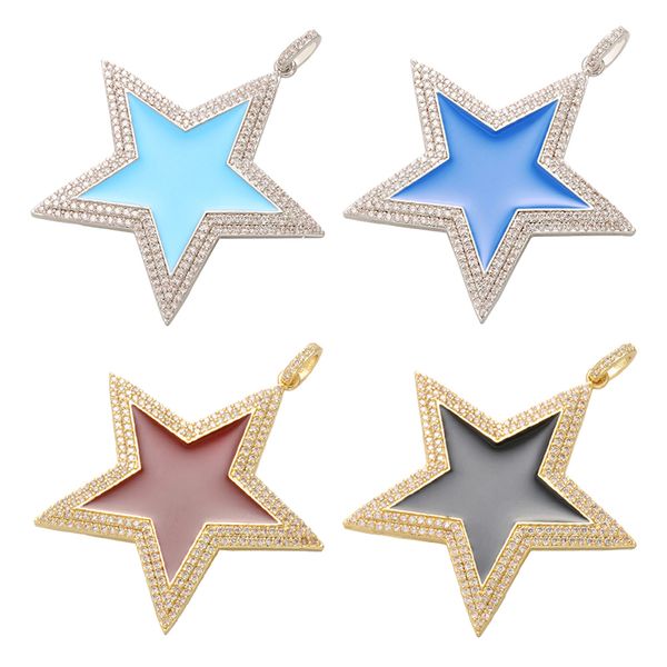 zhukou high-end 45x52mm stars pendant for diy handmade internet celebrity earrings making accessories model:vd463, Bronze;silver
zhukou high-end 45x52mm stars pendant for diy handmade internet celebrity earrings making accessories model:vd463, Bronze;silver