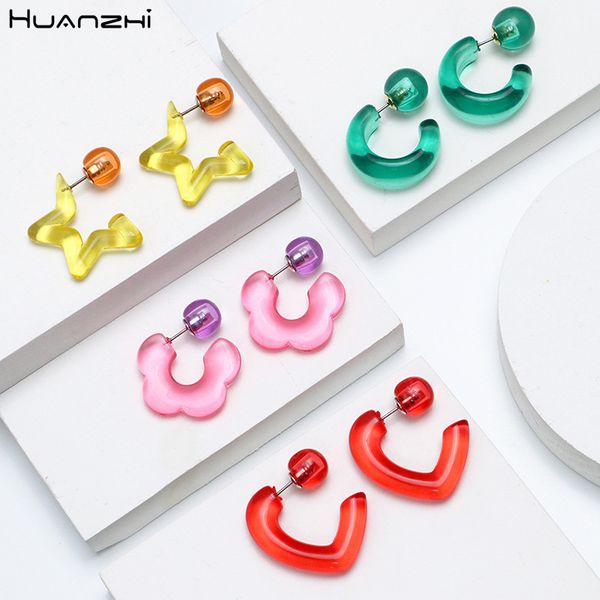 huanzhi 2020 new s925 transparent colorful resin peach heart star flower candy color hoop earrings for women girl jewelry gifts, Golden;silver
huanzhi 2020 new s925 transparent colorful resin peach heart star flower candy color hoop earrings for women girl jewelry gifts, Golden;silver