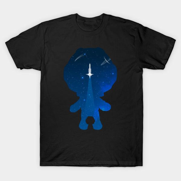men t-shirt little astronaut tshirt women t shirt men cotton tees harajuku