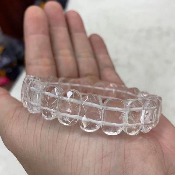 natural white rock quartz/ crystal stone beads bracelet natural gem stone bangle fine jewely for woman for gift wholesale, Black
natural white rock quartz/ crystal stone beads bracelet natural gem stone bangle fine jewely for woman for gift wholesale, Black