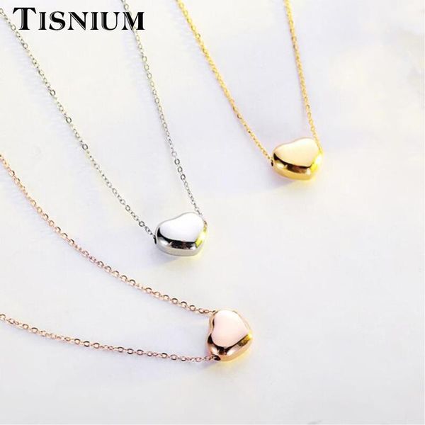 chains heart-shaped lady necklace accessory stainless steel choker brilliant style girl holiday gifts elegant clavicle chain, Silver
chains heart-shaped lady necklace accessory stainless steel choker brilliant style girl holiday gifts elegant clavicle chain, Silver