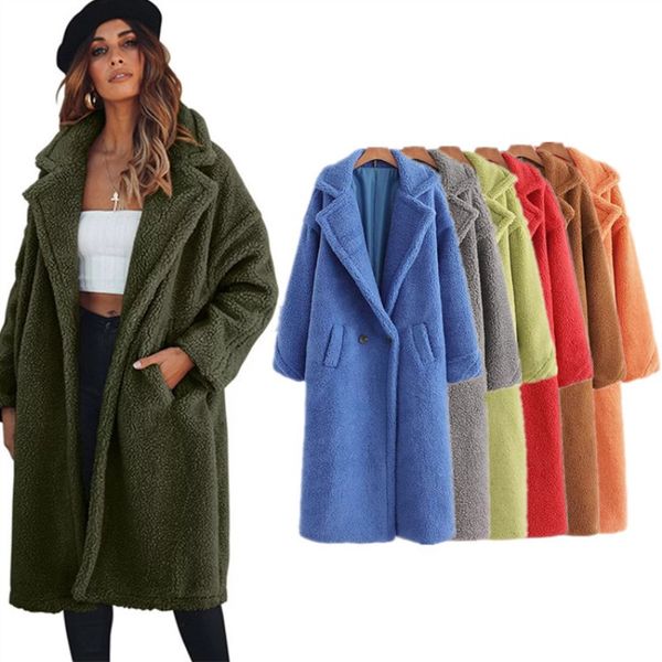 women's fur & faux monmoira 2021 winter solid oversized coats women warm long lambswool teddy and jackets ladies cwf0225-5, Black
women's fur & faux monmoira 2021 winter solid oversized coats women warm long lambswool teddy and jackets ladies cwf0225-5, Black