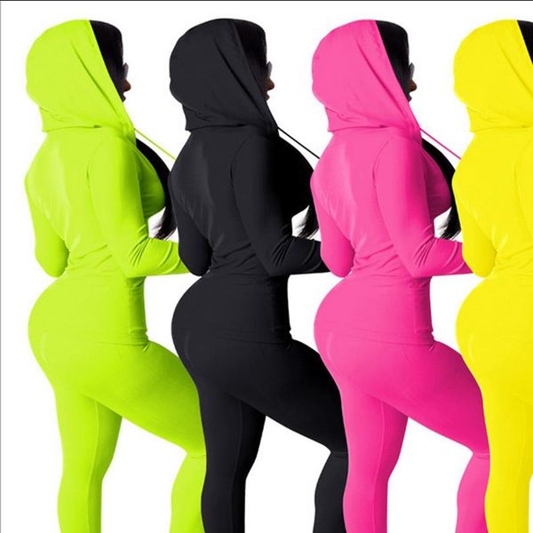 women tracksuit 2 pcs sets solid color hooded long sleeve zipper long legging tight pant casual womens outfit clothes set, Gray
women tracksuit 2 pcs sets solid color hooded long sleeve zipper long legging tight pant casual womens outfit clothes set, Gray