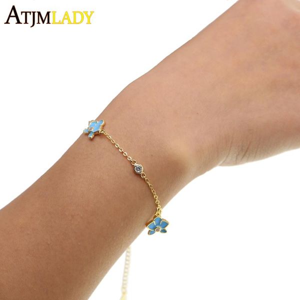 2020 special offer copper new orchid hanging charm bracelet enamel flowers charms with for women fashion jewelry, Golden;silver
2020 special offer copper new orchid hanging charm bracelet enamel flowers charms with for women fashion jewelry, Golden;silver
