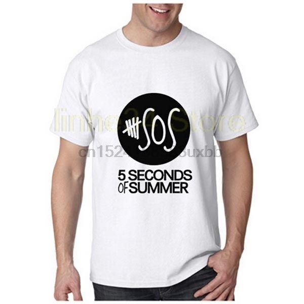 tees tshirts 5 second of summer 5 sos t shirt white s mens music one direction crazy t-shirt european size
tees tshirts 5 second of summer 5 sos t shirt white s mens music one direction crazy t-shirt european size