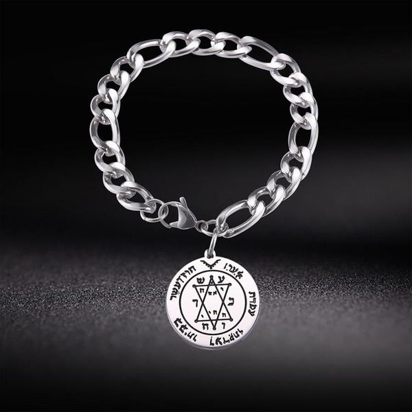 charm bracelets lemegeton stainless steel men key of solomon pentacle the sun scorpion talisman amulet charms punk man, Golden;silver
charm bracelets lemegeton stainless steel men key of solomon pentacle the sun scorpion talisman amulet charms punk man, Golden;silver