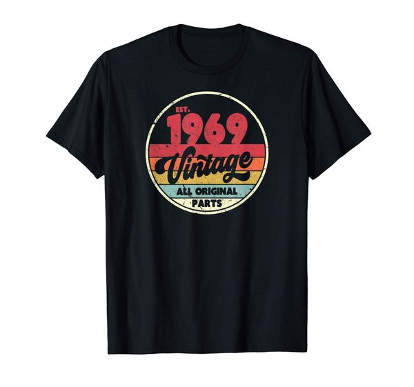 50th birthday gift t shirt. classic, vintage 1969 t-shirt 2019 summer brand men's homme brand clothing print tee shirt
50th birthday gift t shirt. classic, vintage 1969 t-shirt 2019 summer brand men's homme brand clothing print tee shirt