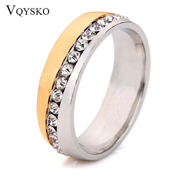 cluster rings wholesale two color plated 316l stainless steel .1ct channel-set crystal ring for women or men, Golden;silver
cluster rings wholesale two color plated 316l stainless steel .1ct channel-set crystal ring for women or men, Golden;silver