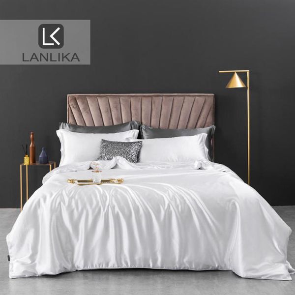 lanlika white bedding set 100% silk luxuey bedspread bed linen set duvet cover flat sheet fitted sheet silky double size
lanlika white bedding set 100% silk luxuey bedspread bed linen set duvet cover flat sheet fitted sheet silky double size