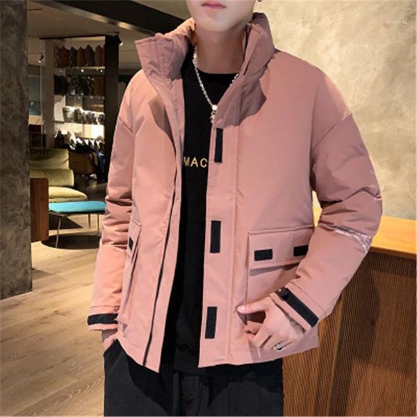 coats fashion trend korean style slim hoodie outerwear with zipper pocket designer warm cotton clothes hooded jackets long sleeve men, Black;brown
coats fashion trend korean style slim hoodie outerwear with zipper pocket designer warm cotton clothes hooded jackets long sleeve men, Black;brown