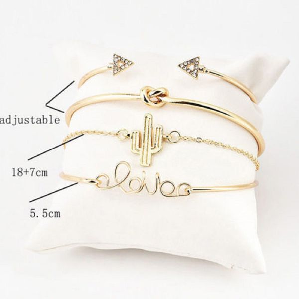 4pcs/set new fashion crystal bracelet jewelry charm bracelet bangle for women gold bracelets femme jewelry, Black
4pcs/set new fashion crystal bracelet jewelry charm bracelet bangle for women gold bracelets femme jewelry, Black