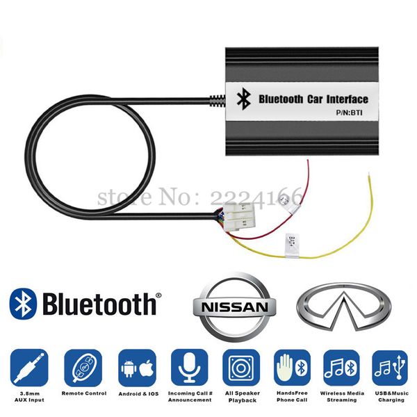 car bluetooth a2dp mp3 music adapter for almera\maximateana\ infiniti fx\ex aux usb music charging handscar-styling
car bluetooth a2dp mp3 music adapter for almera\maximateana\ infiniti fx\ex aux usb music charging handscar-styling
