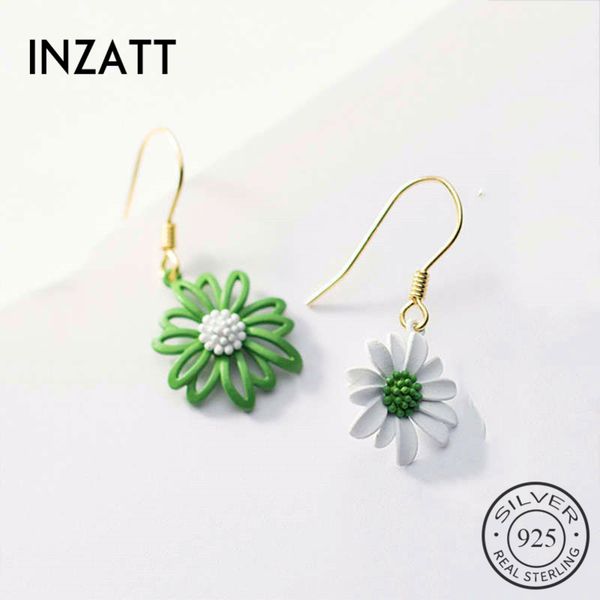 inzareal 925 sterling silver flower plant hoop earrings for fashion women party fine jewelry bohemian asymmetry accessories, Golden;silver
inzareal 925 sterling silver flower plant hoop earrings for fashion women party fine jewelry bohemian asymmetry accessories, Golden;silver