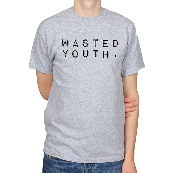 wasted youth hipster scene punk rock swag scene emo goth mens t-shirt tee funny short sleeve cotton t-shirts
wasted youth hipster scene punk rock swag scene emo goth mens t-shirt tee funny short sleeve cotton t-shirts