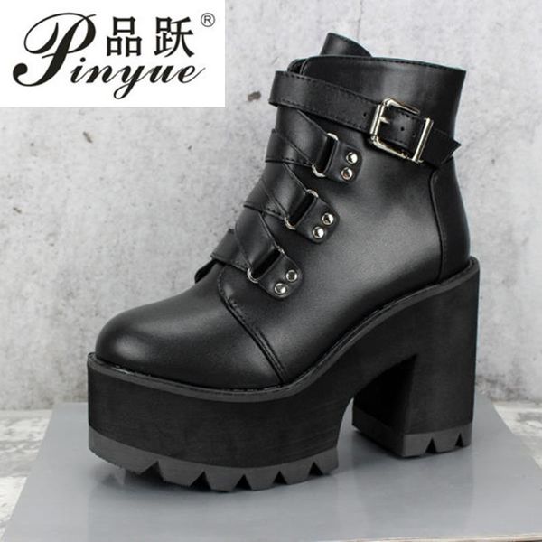 new spring square block heel ankle boots women platform casual shoes female fashion rivet buckle black leather zip
new spring square block heel ankle boots women platform casual shoes female fashion rivet buckle black leather zip