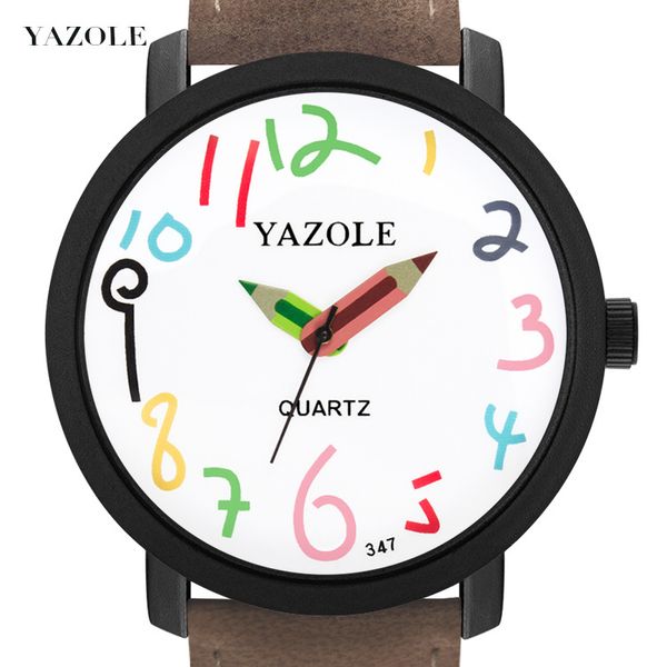 yazole wrist watch women watches famous brand female clock quartz watch ladies quartz-watch montre femme relogio feminino, Slivery;brown
yazole wrist watch women watches famous brand female clock quartz watch ladies quartz-watch montre femme relogio feminino, Slivery;brown