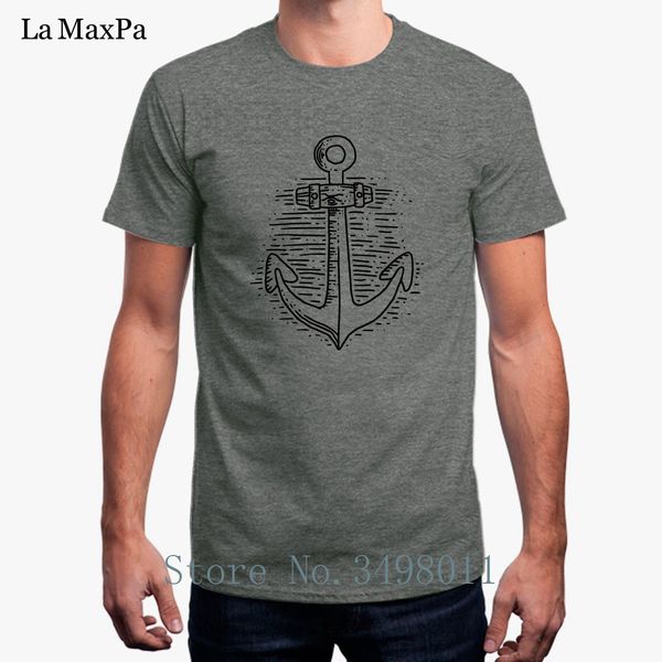 2018 new custom sailor anchor t-shirt men large solid color t shirt for men round neck fitness mens tee hip
2018 new custom sailor anchor t-shirt men large solid color t shirt for men round neck fitness mens tee hip