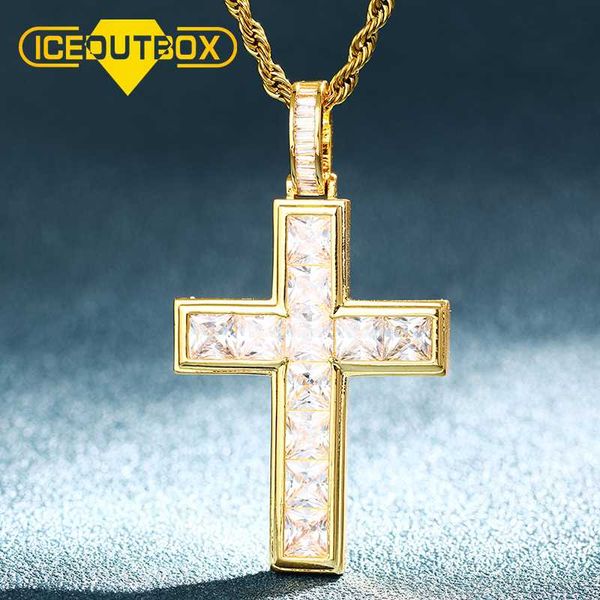 3a zirconia cross crystal pendants necklace for women men's hip hop jewelry shiny cz zircon crystal party wedding gifts, Silver
3a zirconia cross crystal pendants necklace for women men's hip hop jewelry shiny cz zircon crystal party wedding gifts, Silver