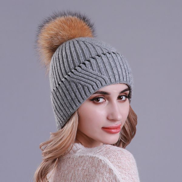winter wool knitted hat fashionable warm mink ball lady hat korean version of 100 sets of warm and humid, Blue;gray
winter wool knitted hat fashionable warm mink ball lady hat korean version of 100 sets of warm and humid, Blue;gray
