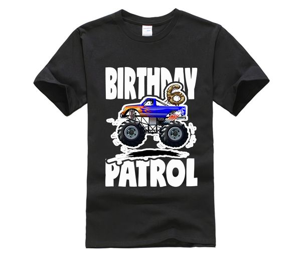 новый летний повседневный печать t-shirt мода шестого дня рождения patrol big monster truck creepy 6 t shirt
новый летний повседневный печать t-shirt мода шестого дня рождения patrol big monster truck creepy 6 t shirt