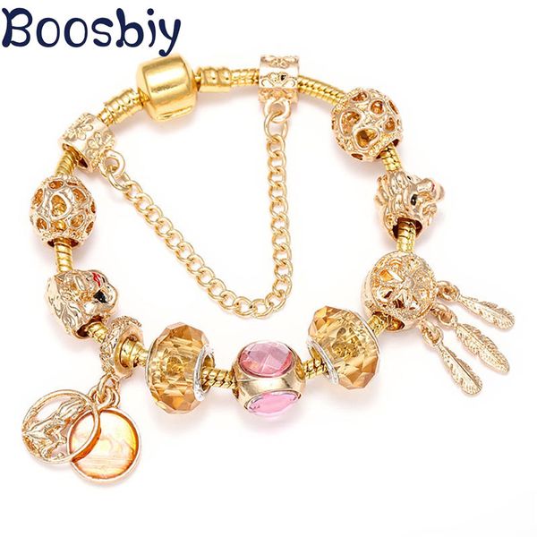 boosbiy cute dinosaur dino charm bracelets with dreamcatcher beads diy brand bracelets for women jewelry gift dropshipping, Golden;silver
boosbiy cute dinosaur dino charm bracelets with dreamcatcher beads diy brand bracelets for women jewelry gift dropshipping, Golden;silver