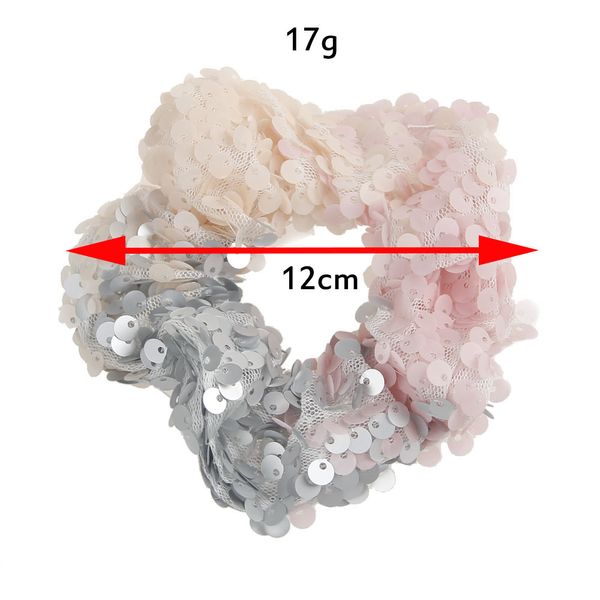 sequins reflect light hair scrunchies ponytail holder soft stretchy hair elastic rope accessories for women girls hairband, Silver
sequins reflect light hair scrunchies ponytail holder soft stretchy hair elastic rope accessories for women girls hairband, Silver