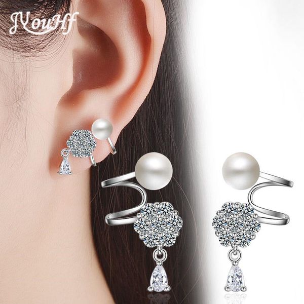 stud jyouhf female wedding crystal earring fashion pearl earrings for women white rose gold color piercing earings jewelry, Golden;silver
stud jyouhf female wedding crystal earring fashion pearl earrings for women white rose gold color piercing earings jewelry, Golden;silver