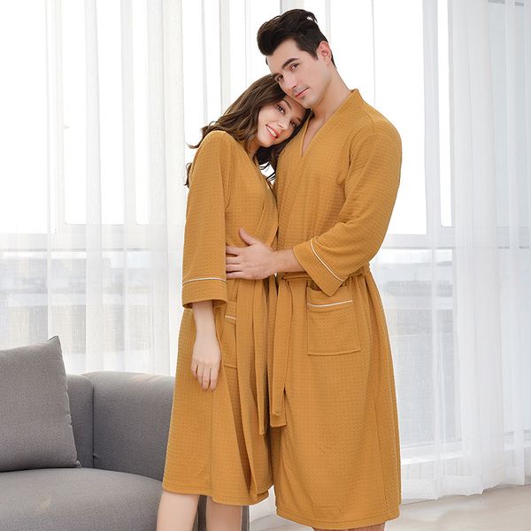 women's sleepwear lovers waffle bath robe suck water male bathrobe night dressing gown mens plus size kimono robes women lounge, Black;red
women's sleepwear lovers waffle bath robe suck water male bathrobe night dressing gown mens plus size kimono robes women lounge, Black;red