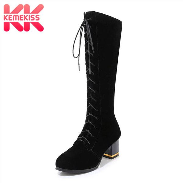 boots kemekiss plus size 33-46 knee high women cross strap zipper casual knight shoes winter warm square heels footwear, Black
boots kemekiss plus size 33-46 knee high women cross strap zipper casual knight shoes winter warm square heels footwear, Black