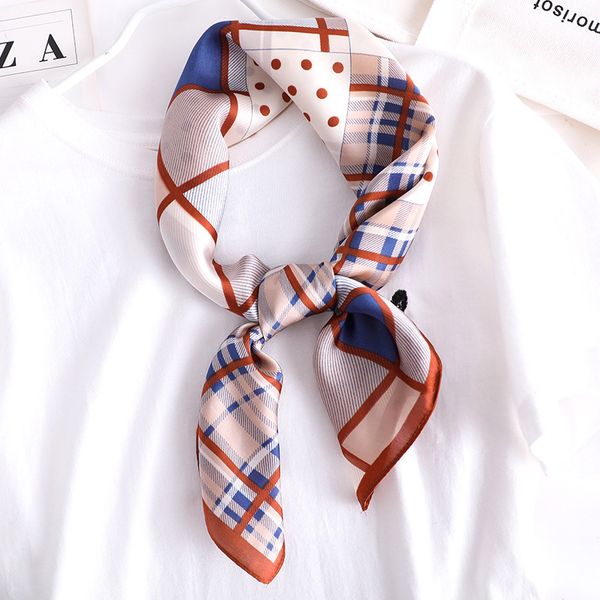 scarves 2021 spring and summer style beach printing silk headscarf lady sunscreen square shawl fashion women's quality, Blue;gray
scarves 2021 spring and summer style beach printing silk headscarf lady sunscreen square shawl fashion women's quality, Blue;gray