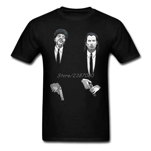 pulp fiction t shirt short sleeve custom clothes cotton crewneck plus size jules and vincent funny t shirts
pulp fiction t shirt short sleeve custom clothes cotton crewneck plus size jules and vincent funny t shirts