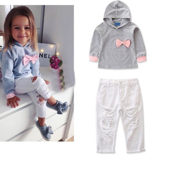 autumn children clothing long sleeve t-shirt kids hoodies +white hole pants 2pcs girl suit baby clothes kg-359
autumn children clothing long sleeve t-shirt kids hoodies +white hole pants 2pcs girl suit baby clothes kg-359