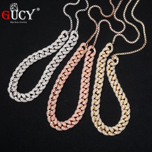 chokers gucy 8mm and 10mm cuban chain necklace iced micro pave cubic zirconia women's hip hop jewelry for gift, Golden;silver
chokers gucy 8mm and 10mm cuban chain necklace iced micro pave cubic zirconia women's hip hop jewelry for gift, Golden;silver