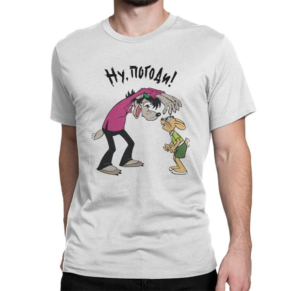 nu pogodi men's t shirt wolf and rabbit nostalgic tee shirt short sleeve crewneck t-shirt 100% cotton birthday present
nu pogodi men's t shirt wolf and rabbit nostalgic tee shirt short sleeve crewneck t-shirt 100% cotton birthday present