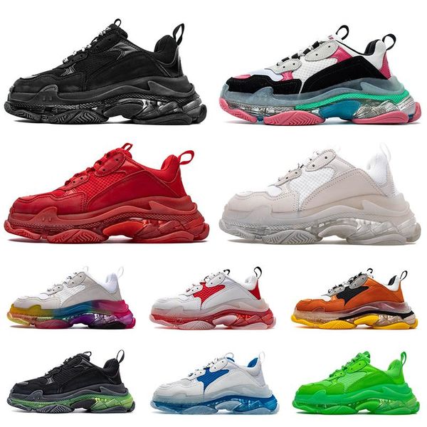 fashion triple s crystal bottoms mens womens casual shoes paris 17fw sneakers vintage dad platform women 2020 new flats trainers, Black
fashion triple s crystal bottoms mens womens casual shoes paris 17fw sneakers vintage dad platform women 2020 new flats trainers, Black
