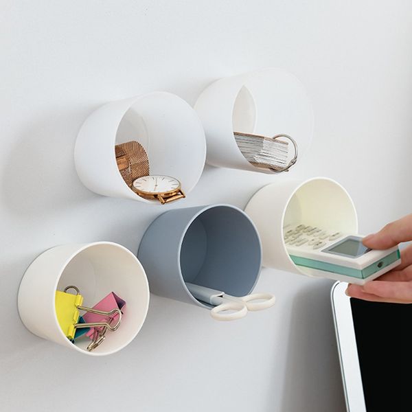 крюк стены малый ящик для хранения ключа крюк многофункциональный японский может прилипнуть мусору хранения чашки free панч стеновые брюки о