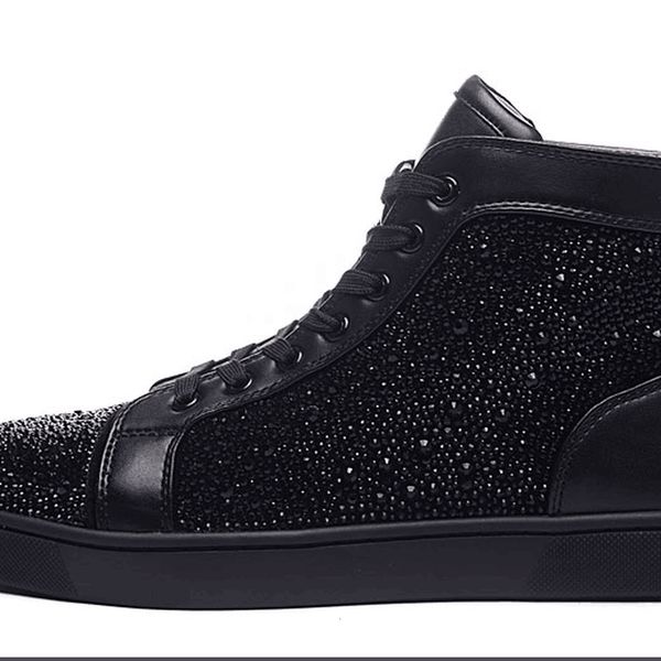 designer fashion loubotin man woman couple leather rivet casual sneakers flat shoes c-lpy91, Black
designer fashion loubotin man woman couple leather rivet casual sneakers flat shoes c-lpy91, Black