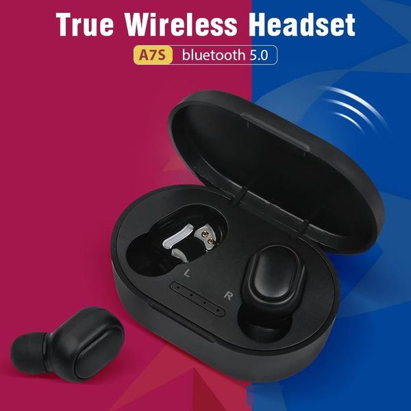 a7s tws wireless 5.0 bluetooth earphone mobile with mic mini earbuds sport charging box for smart phone
a7s tws wireless 5.0 bluetooth earphone mobile with mic mini earbuds sport charging box for smart phone