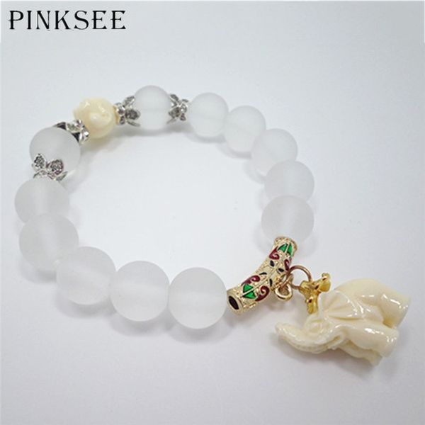 pinksee romantic vintage bracelet chain cute elephant pendant trendy jewelry accessories gift for elegant women, Black
pinksee romantic vintage bracelet chain cute elephant pendant trendy jewelry accessories gift for elegant women, Black