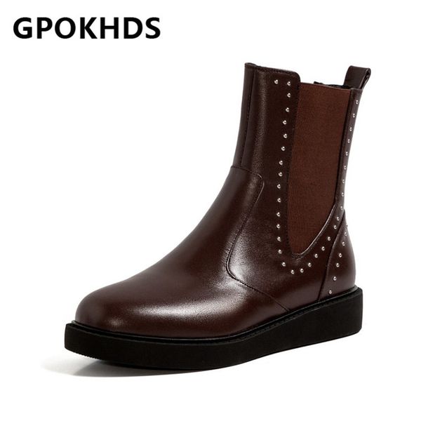 boots gpokhds 2021 women ankle cow leather winter short plush round toe rivet med heels female riding size 40, Black
boots gpokhds 2021 women ankle cow leather winter short plush round toe rivet med heels female riding size 40, Black
