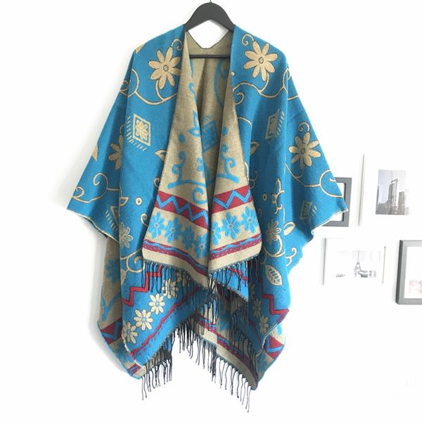 scarves women winter knitted cashmere capes shawl cardigans causal loose sweater coat half sleeve ponchos female mujer, Blue;gray
scarves women winter knitted cashmere capes shawl cardigans causal loose sweater coat half sleeve ponchos female mujer, Blue;gray