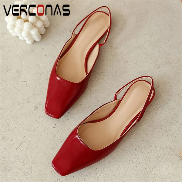verconas 2020 sweet woman sandals woman pumps new arrival genuine leather casual shoes square toe square high heels shoes, Black
verconas 2020 sweet woman sandals woman pumps new arrival genuine leather casual shoes square toe square high heels shoes, Black