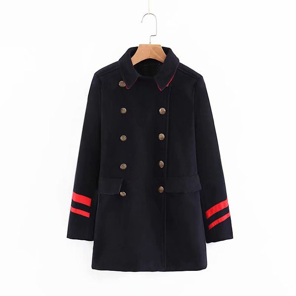 Women's Windbreaker New Arrive Autumn Winter Square Neck Grace High Street Elements Casual Fashion Female Overcoat Size : S-L
Women's Windbreaker New Arrive Autumn Winter Square Neck Grace High Street Elements Casual Fashion Female Overcoat Size : S-L