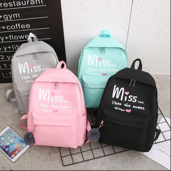 4pcs set women school backpacks nylon schoolbag for teenagers girls student book bag boys mochilas sac a dos
4pcs set women school backpacks nylon schoolbag for teenagers girls student book bag boys mochilas sac a dos