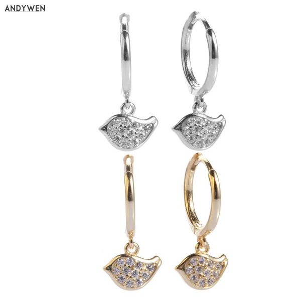 andywen smart bird drop earring earring jewelry 925 sterling silver animal drop pendiente mujer gold plated circle earrings
andywen smart bird drop earring earring jewelry 925 sterling silver animal drop pendiente mujer gold plated circle earrings