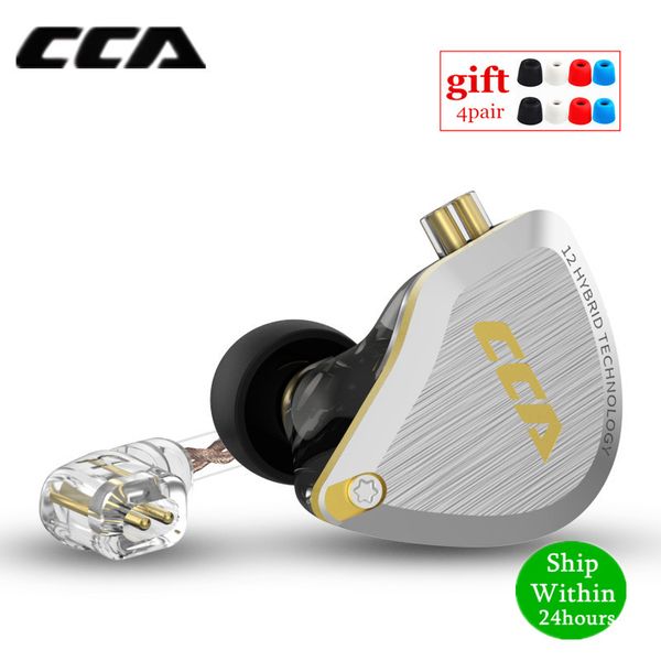 cca c12 1dd+5ba hybrid in ear metal hifi bass monitor headphones noise cancelling v90 zsx t4
cca c12 1dd+5ba hybrid in ear metal hifi bass monitor headphones noise cancelling v90 zsx t4