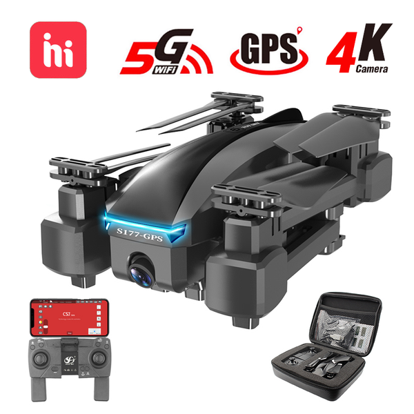 hipac s177 gps drone with camera 4k 5g wifi hd wide angle dual camera fpv 20min rc dron remote control drones 600m quadcopter
hipac s177 gps drone with camera 4k 5g wifi hd wide angle dual camera fpv 20min rc dron remote control drones 600m quadcopter